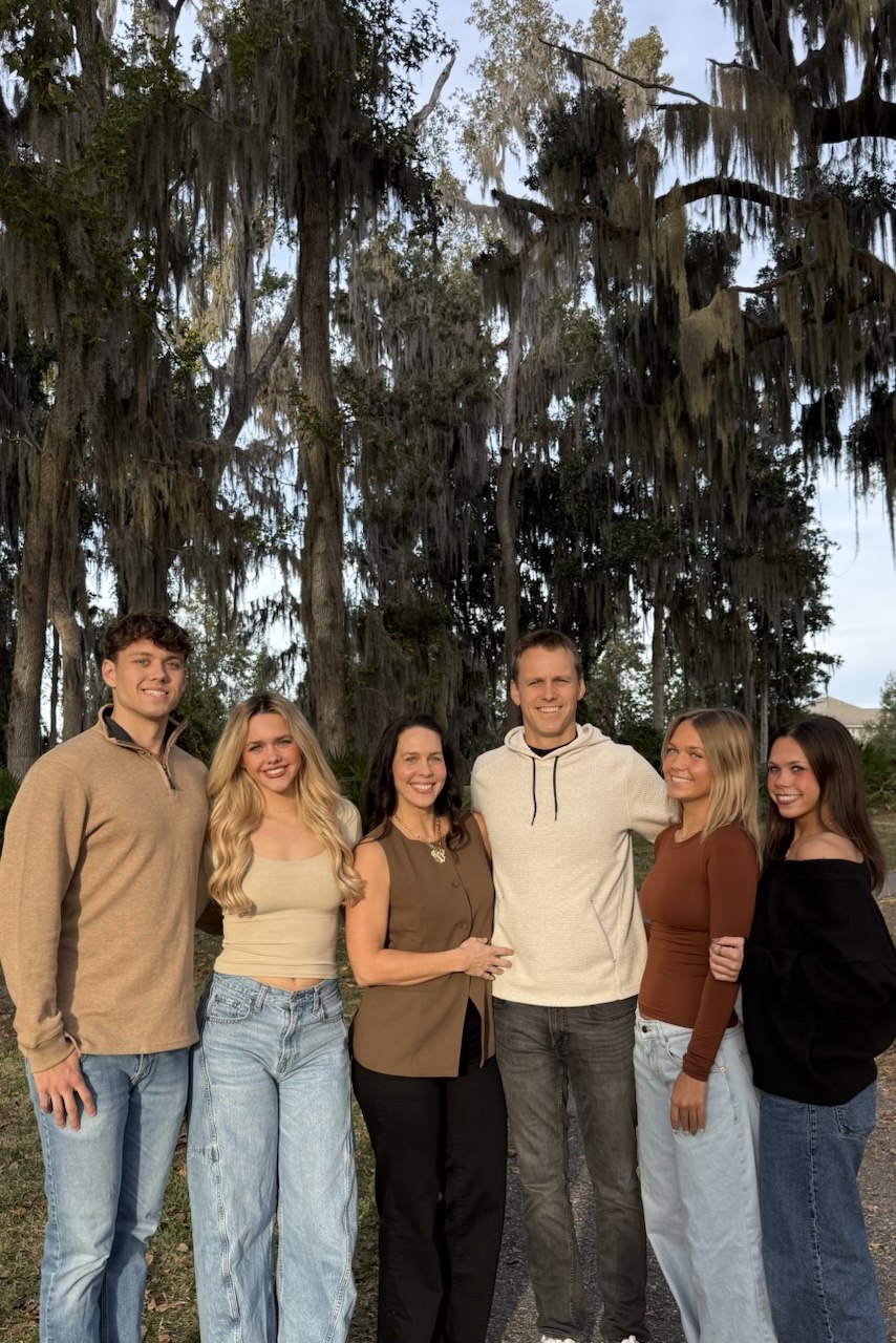 Caleb Hollis and family